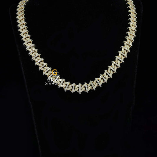 10 MM Cunam Moissanite Chain