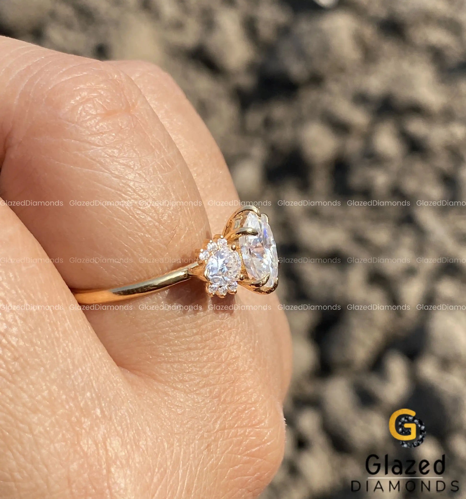 14K Gold Ring Art Deco Vintage Ring