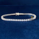 3MM Round Moissanite Tennis Link Hip Hop Bracelet