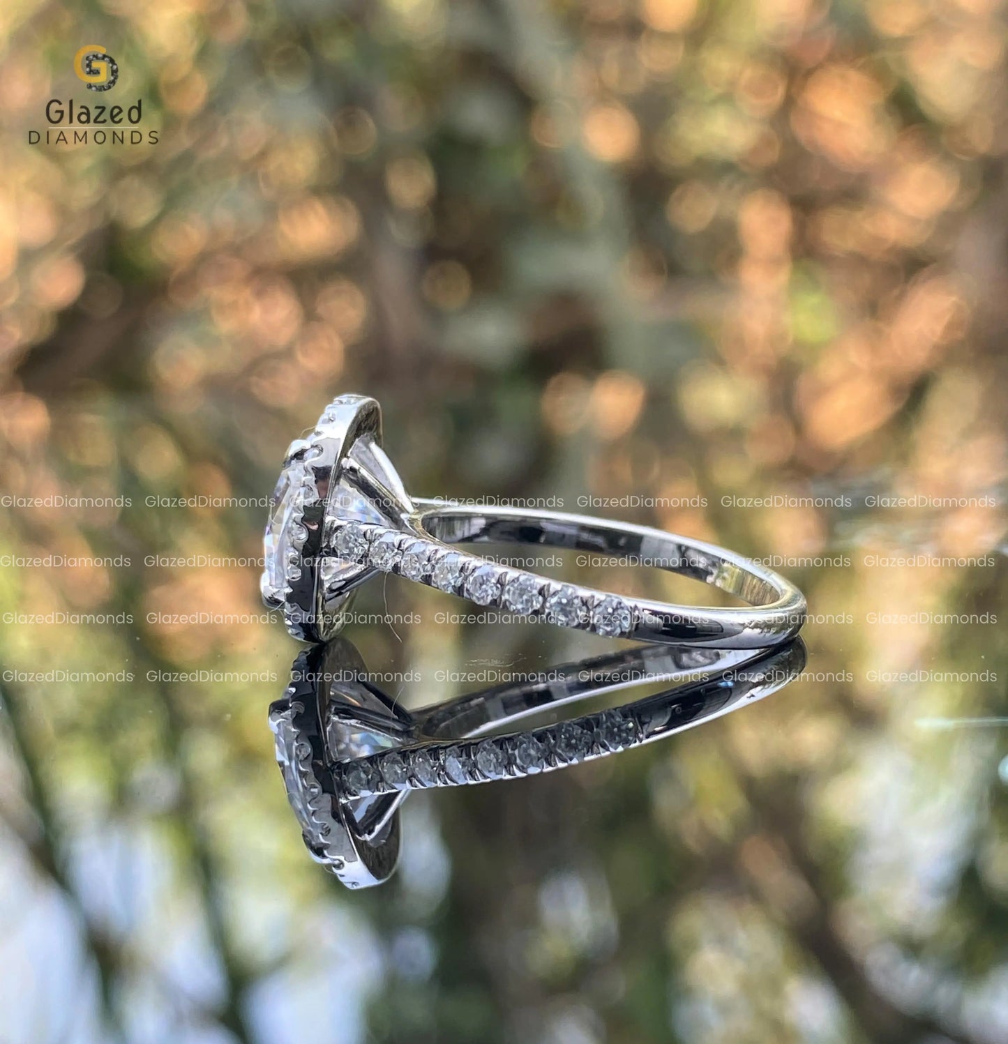 3 CT Cushion Cut Bridal Wedding Ring