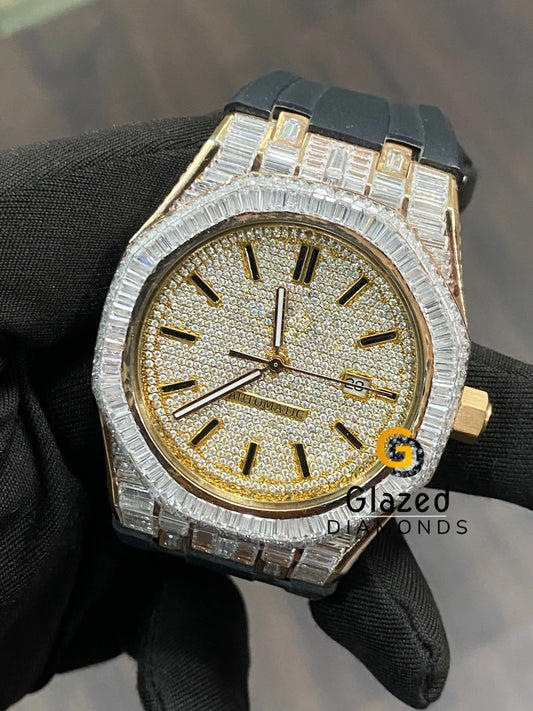 41 mm Dial Iced Out Watch