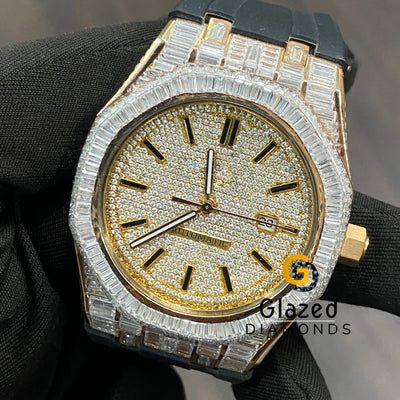 41 mm Dial Iced Out Watch