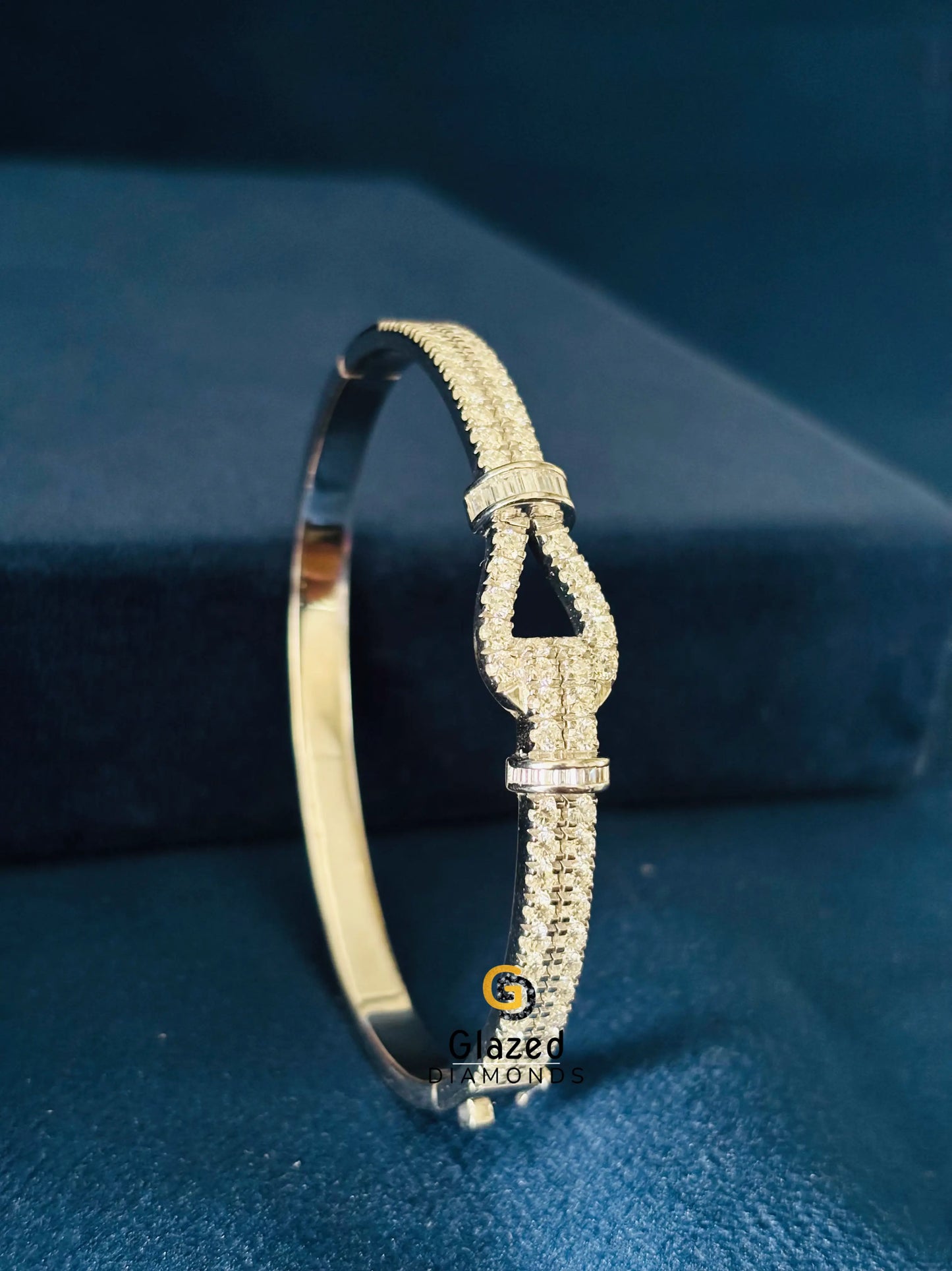925 Silver Knot Motif Bracelet