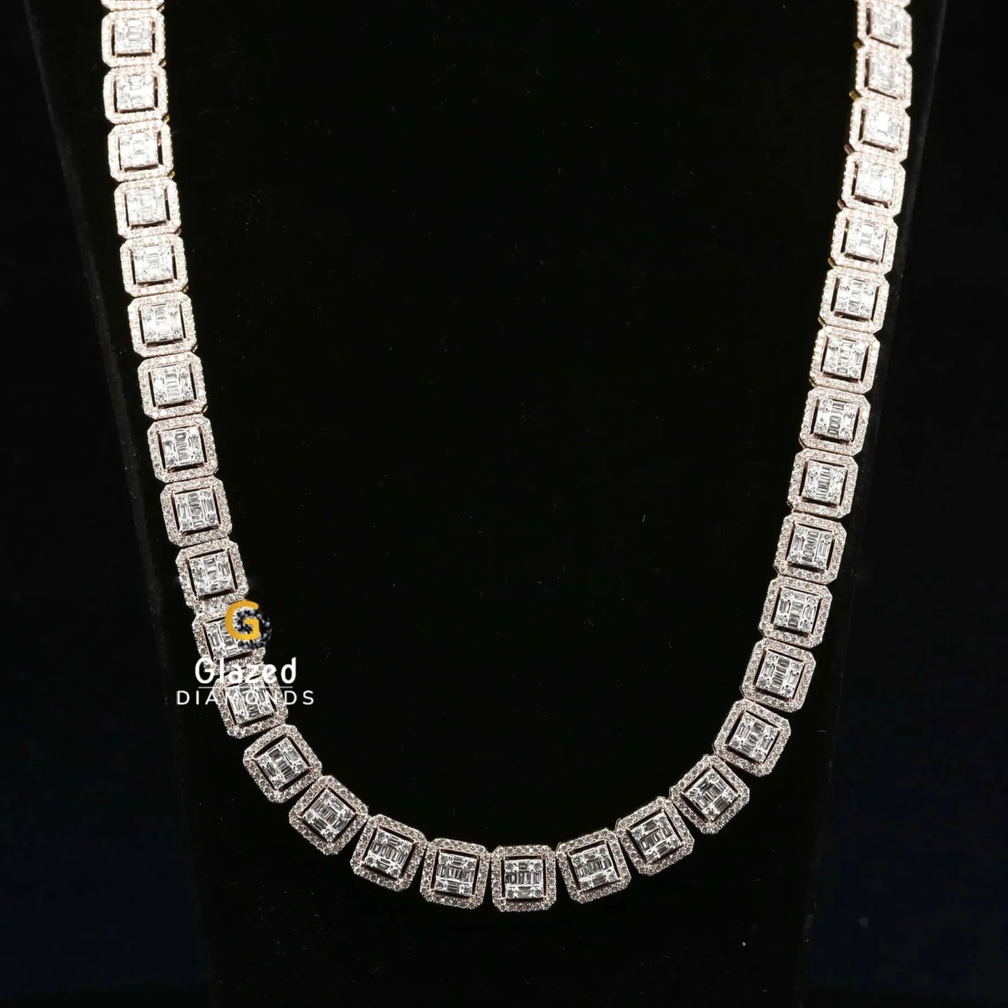 925 Silver Moissanite Chain