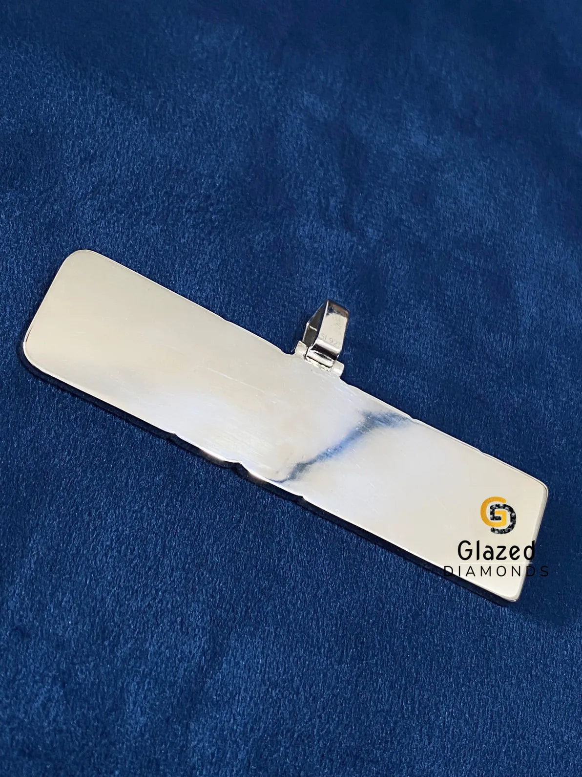 925 Silver Round_Baguette Moissanite Hip Hop Pendant