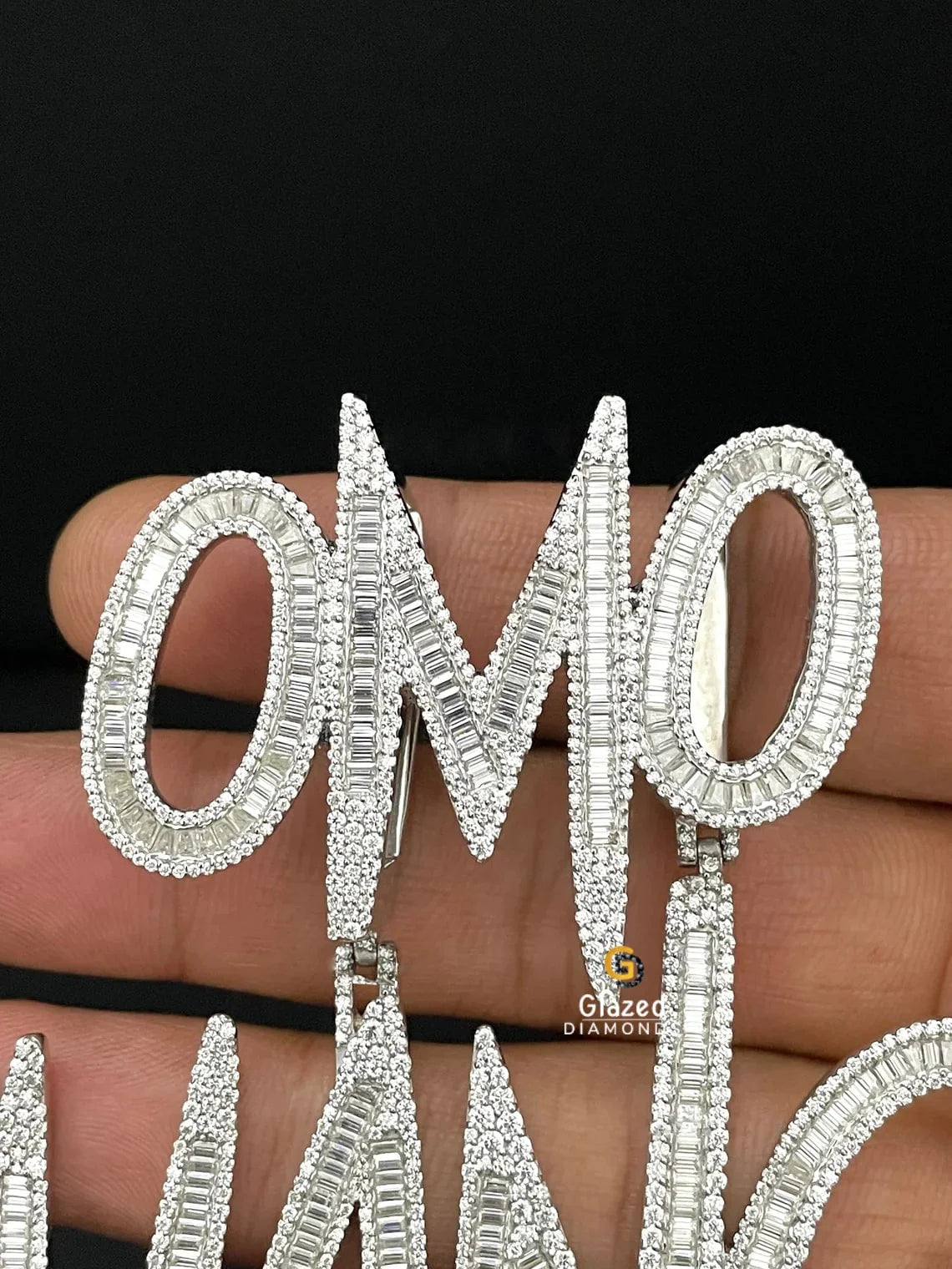 925 Sterling Silver Moissanite Pendant