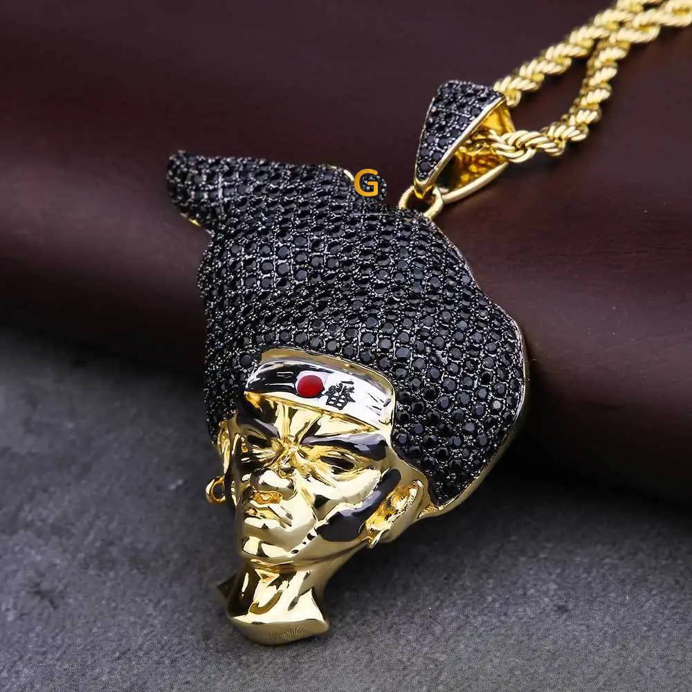 Afro Samurai Mens Rapper Pendant