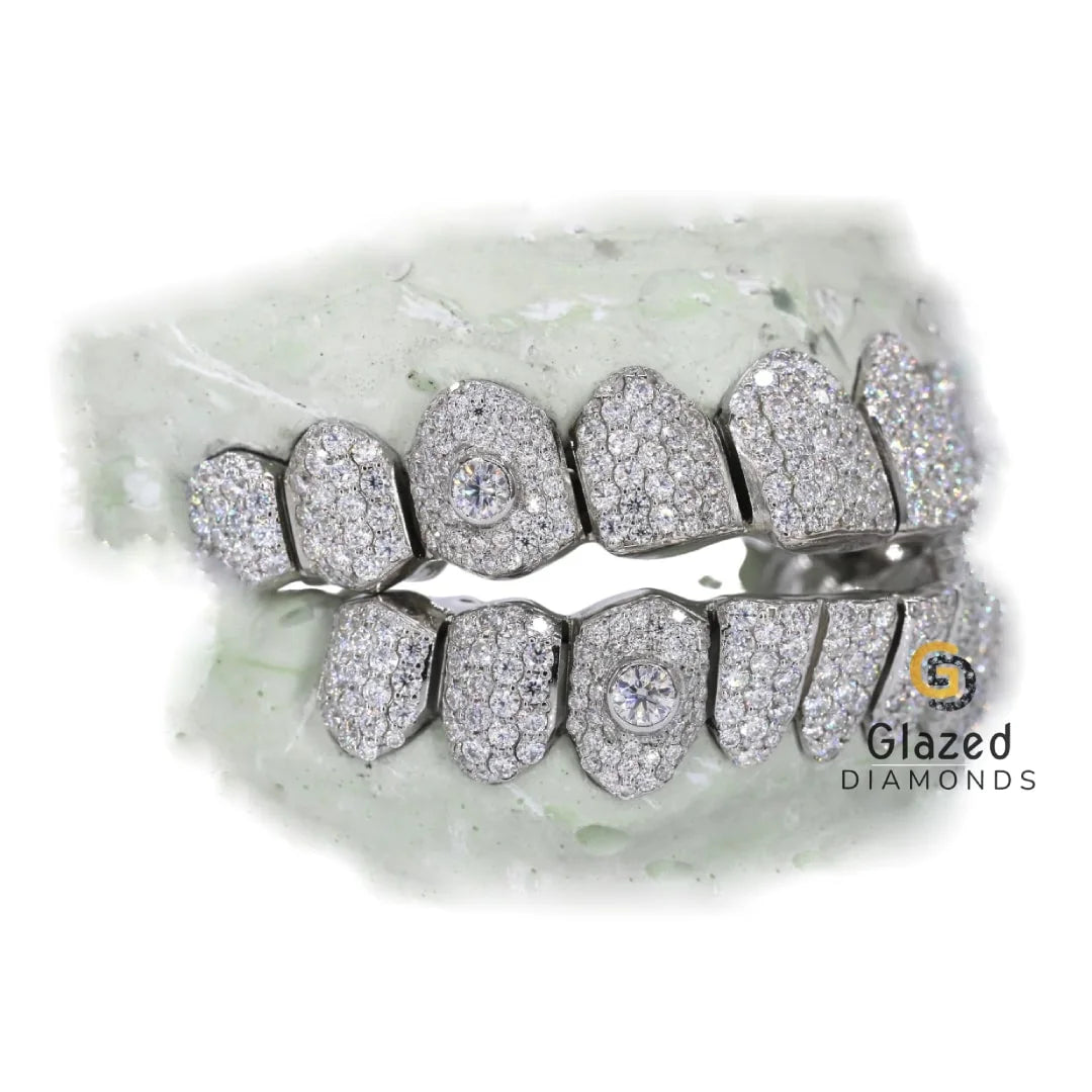 Big Round Diamond Moissanite Grillz