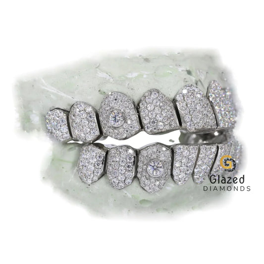 Big Round Diamond Moissanite Grillz