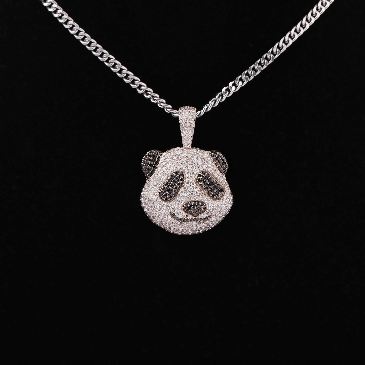 Black And White Panda Pendant