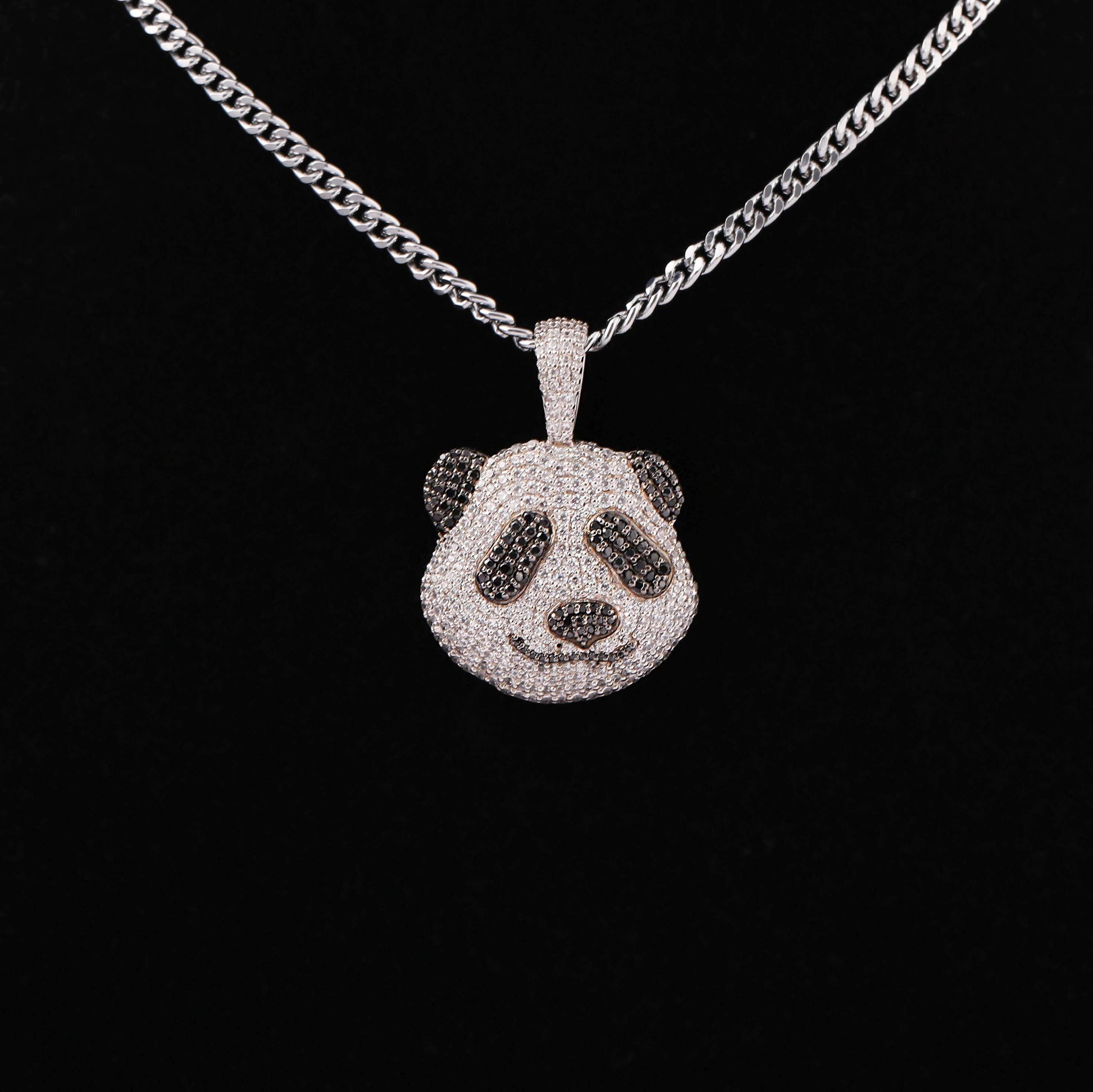 Black And White Panda Pendant