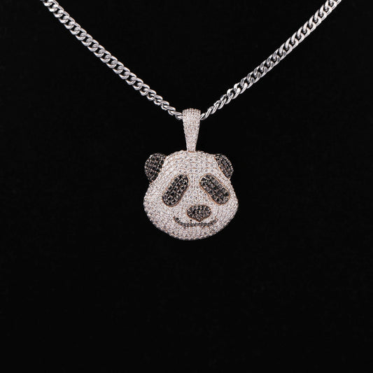 Black And White Panda Pendant