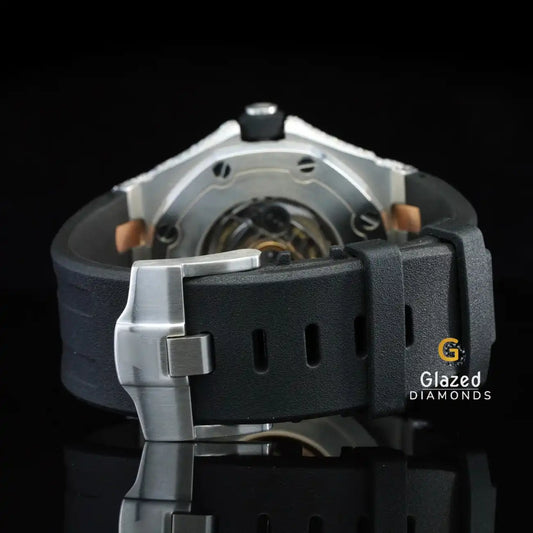 Black Belt Watch For Men