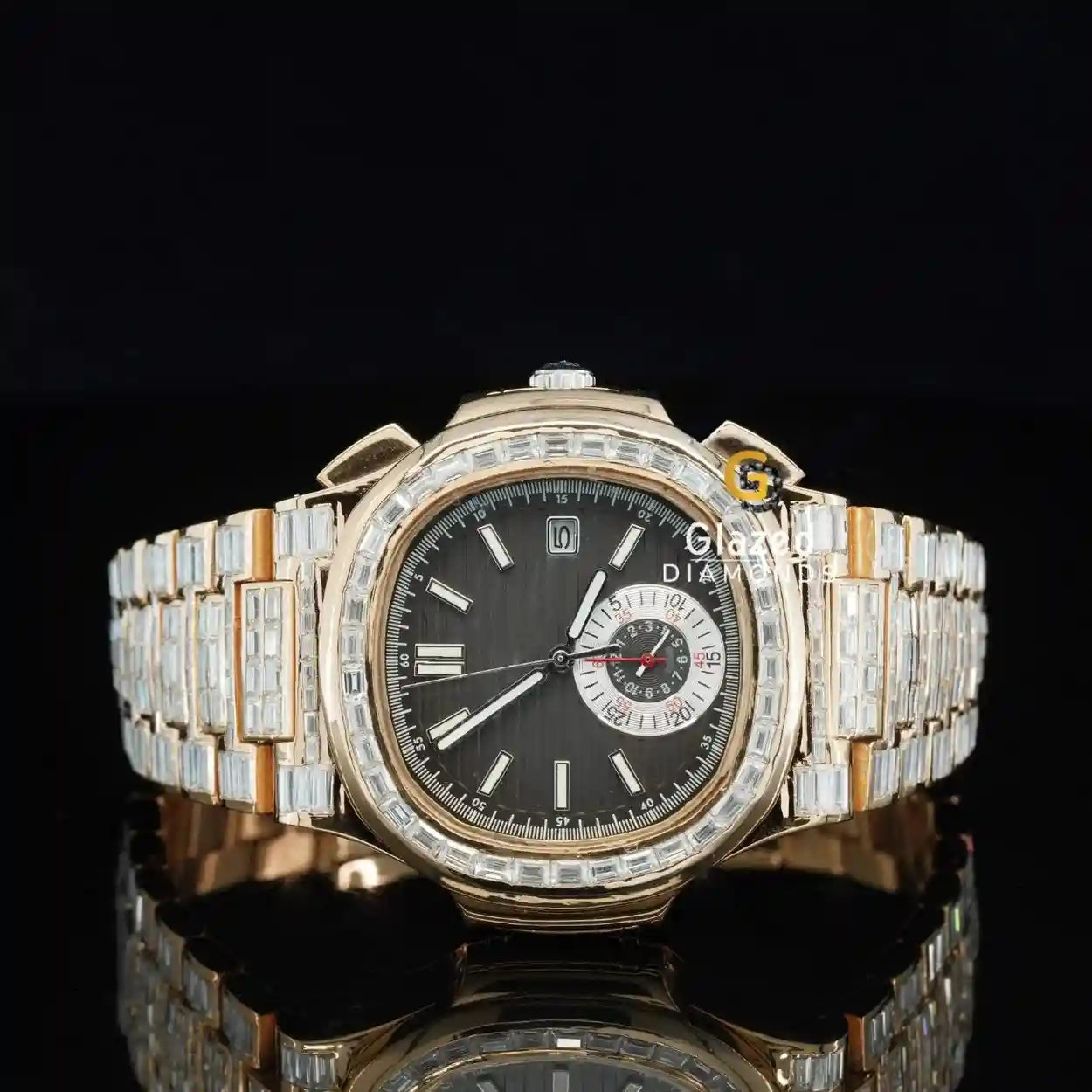Blingy Iced Out Moissanite Watch