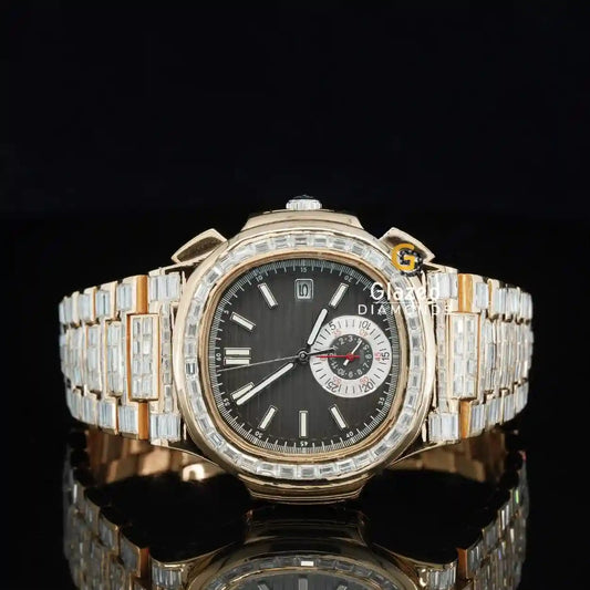 Blingy Iced Out Moissanite Watch