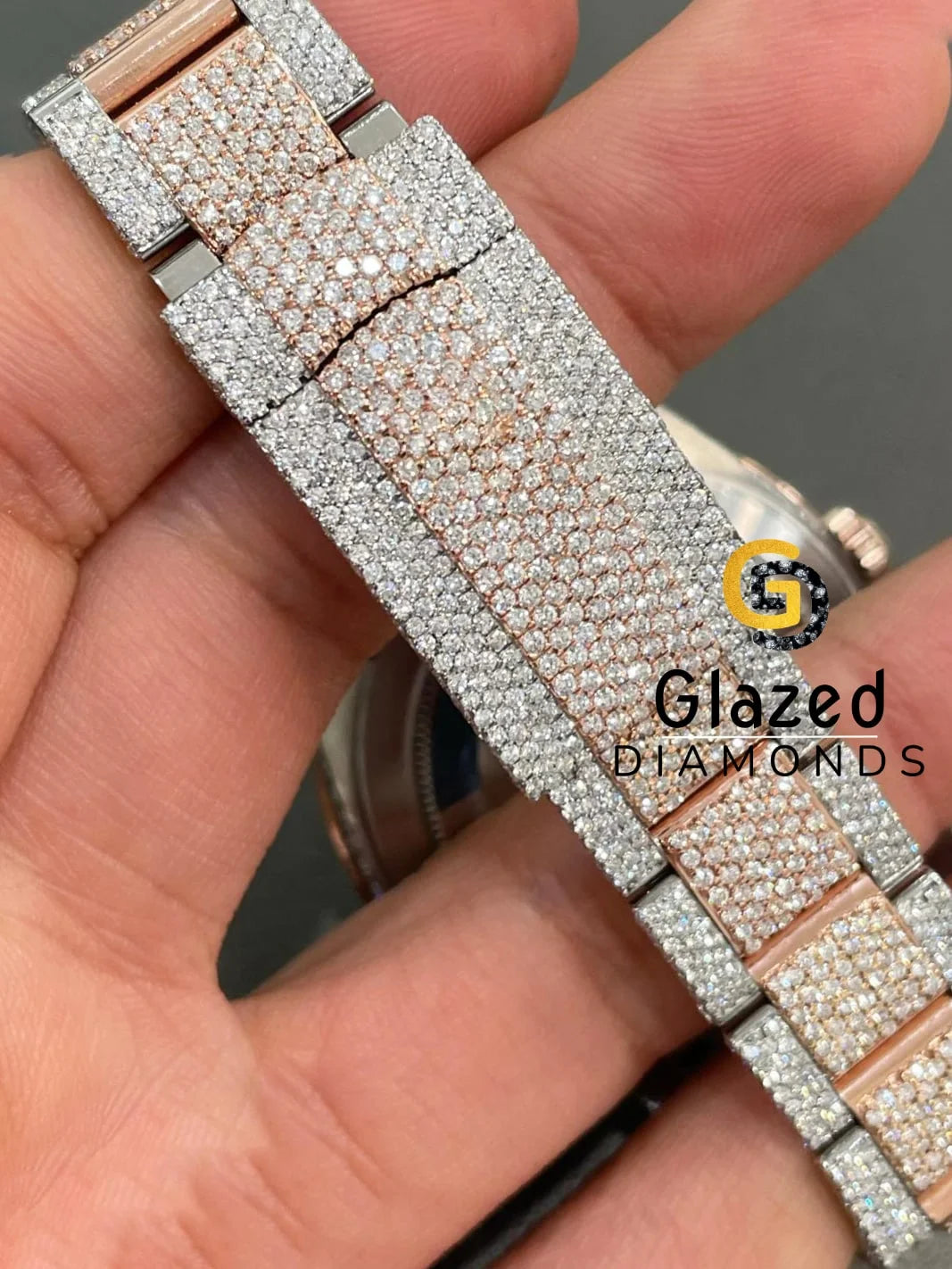 Buss Down Moissanite Watch