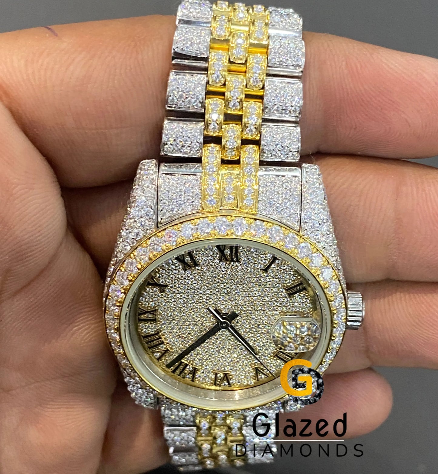 Bust Down Luxury Watch
