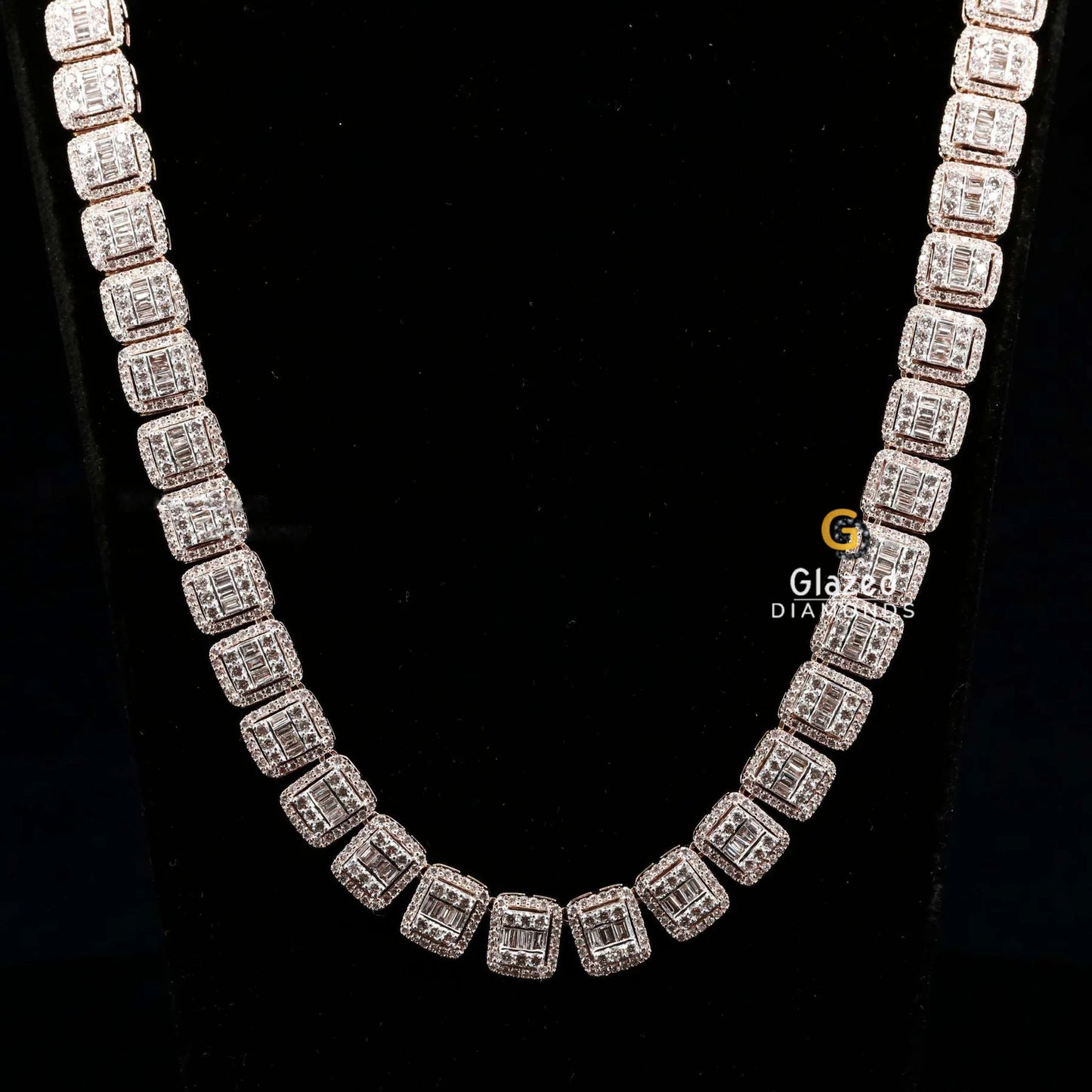 Bust Down Moissanite Chain