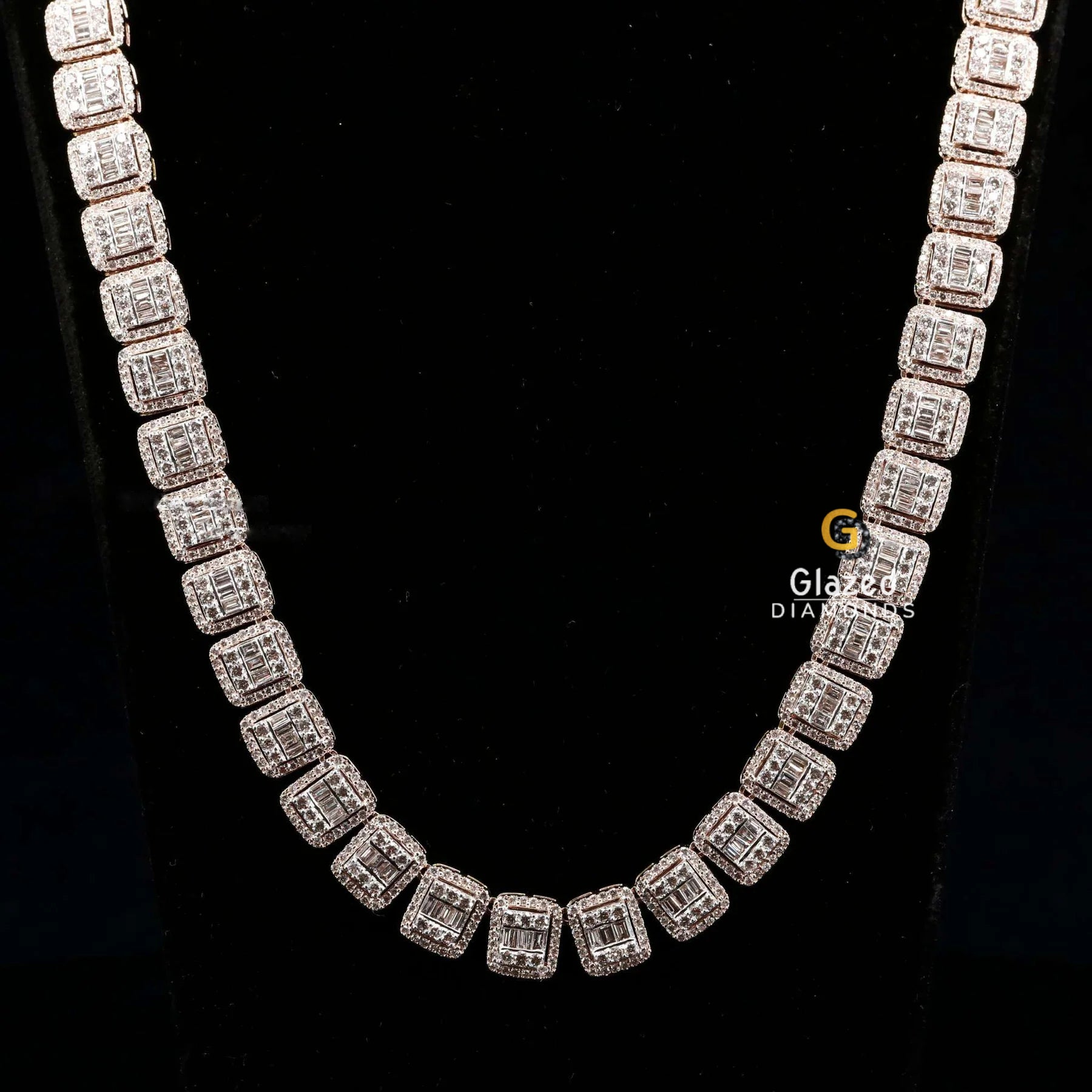Bust Down Moissanite Chain