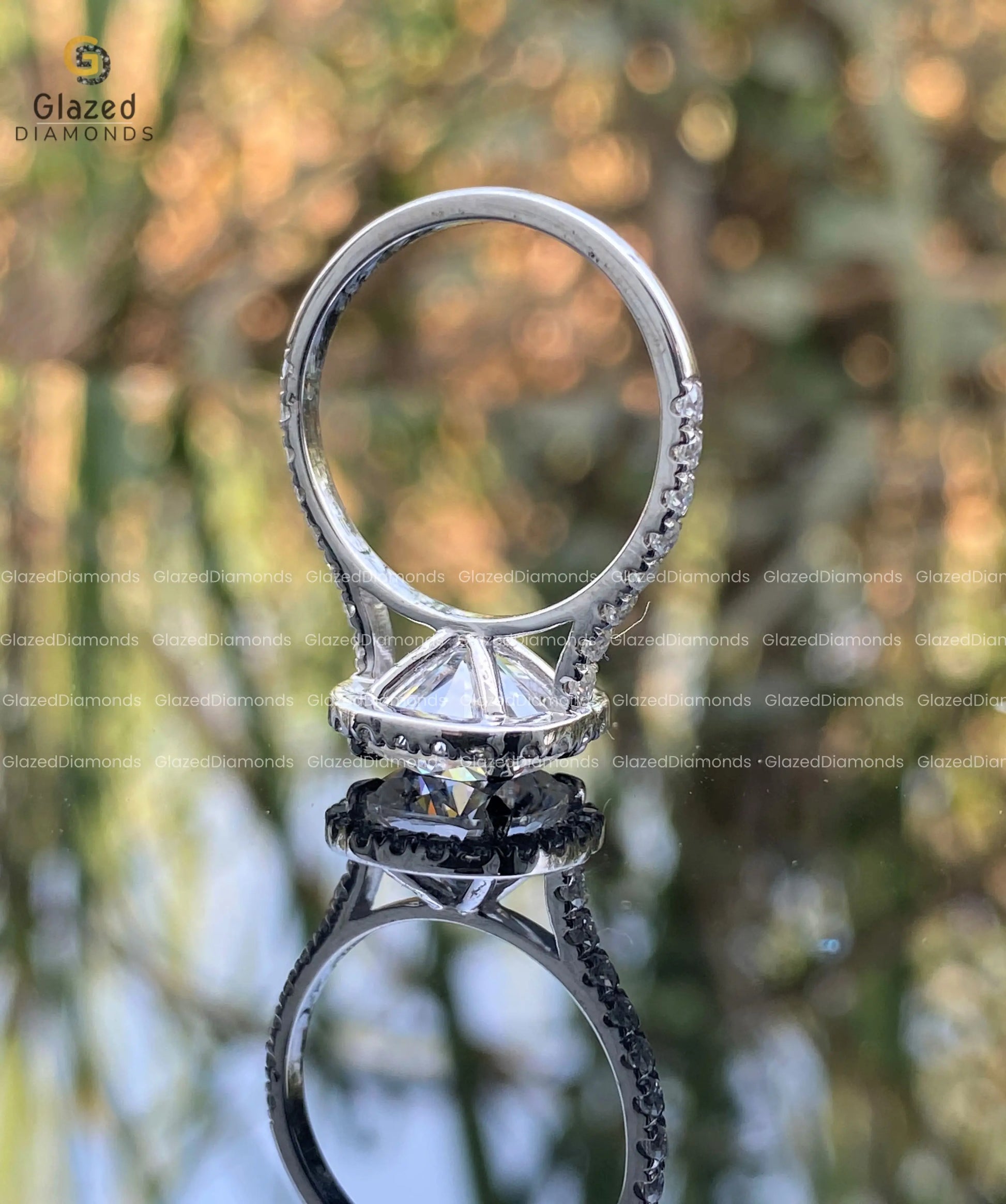 Cathedral Promise Ring for Anniversary Gift