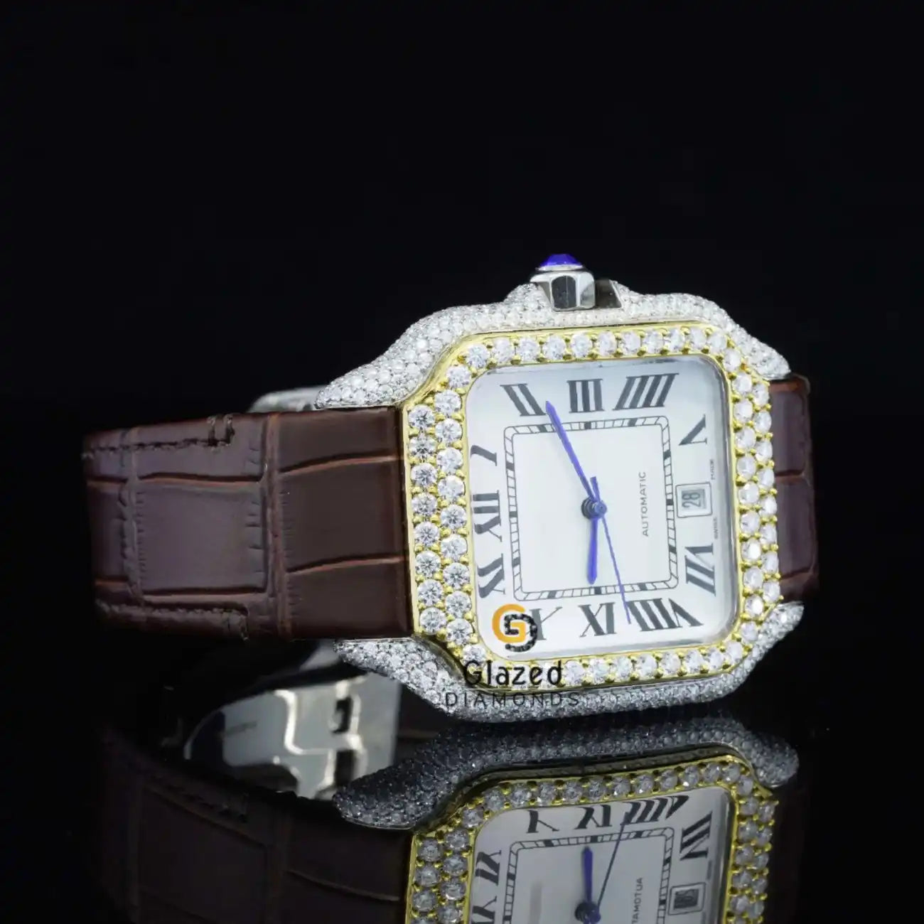 Classy Moissanite Watch