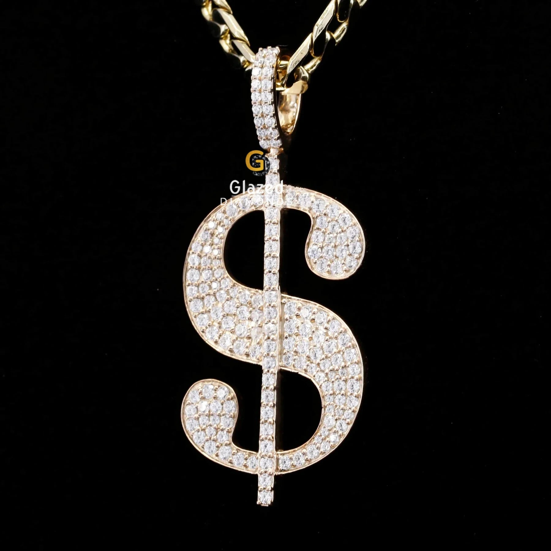 Custom Dollar Sign Pendant