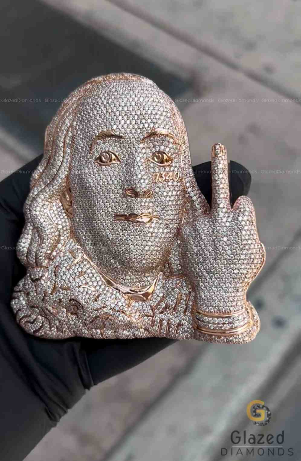 Custom Judge With Finger 925Silver