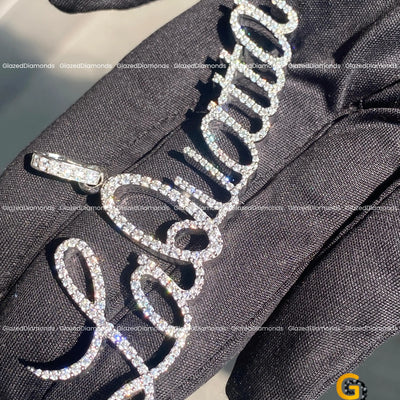 Custom Letter Diamond Charm