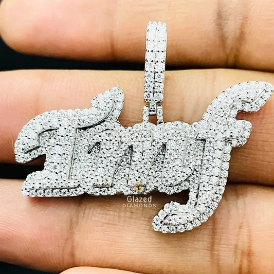 Custom Name Iced Out Pendant