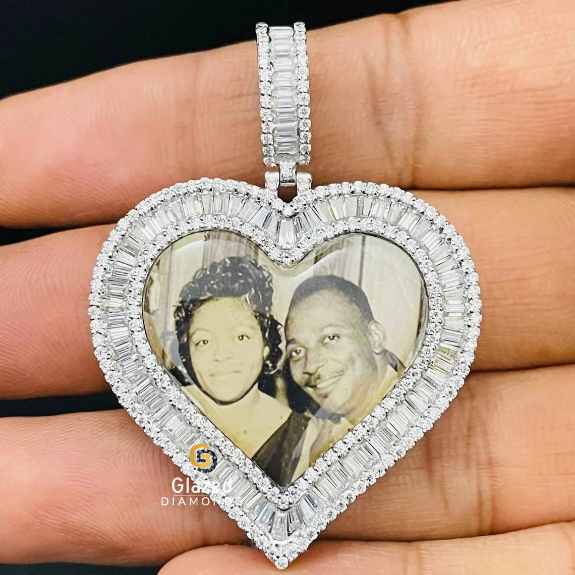 Custom Photo Men Pendant