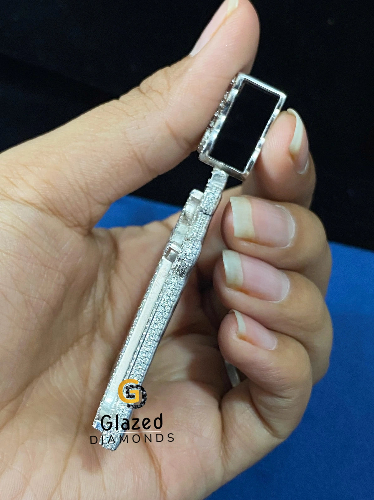 Customized Letter Hip Hop VVS Diamond Studded Pendant