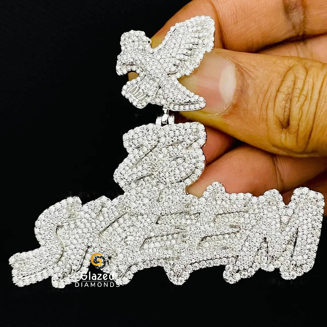 Customized Moissanite Pendant