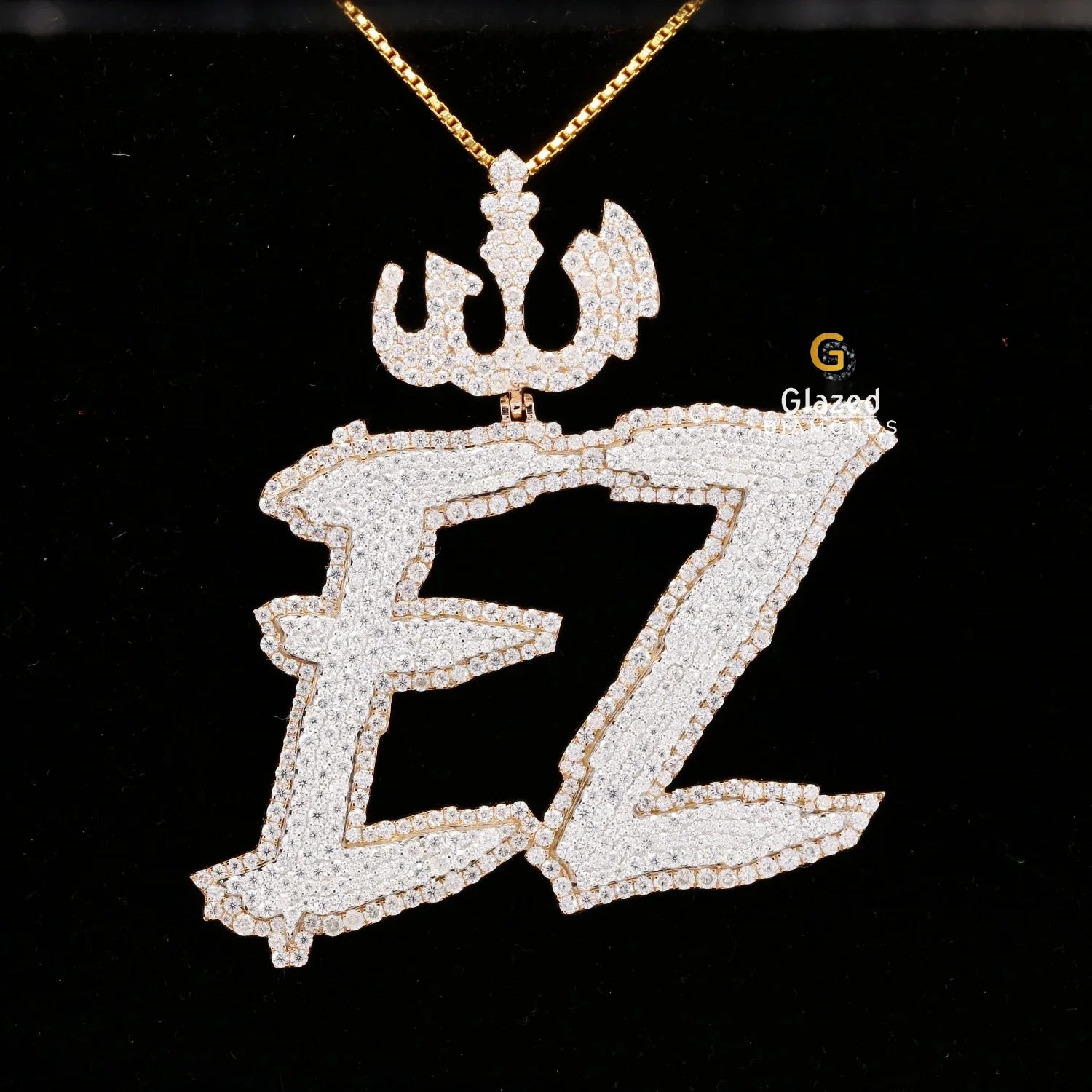 Customized Name Diamond Pendant