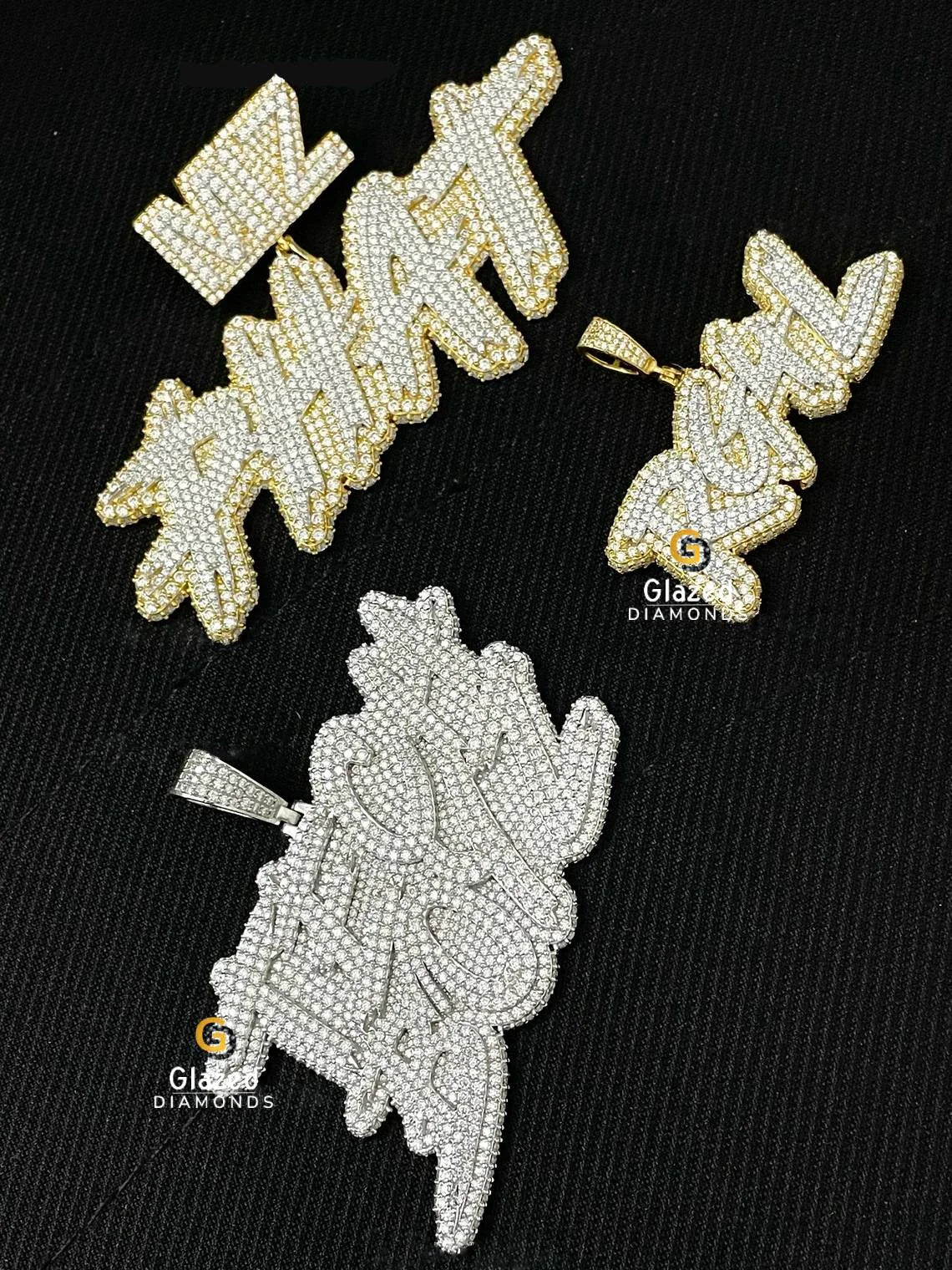 Customized Silver Hip Hop Pendant