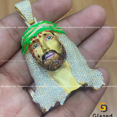 Diamond Jesus Charm for Gifts