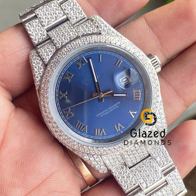 Diamond Studded Watch For Men