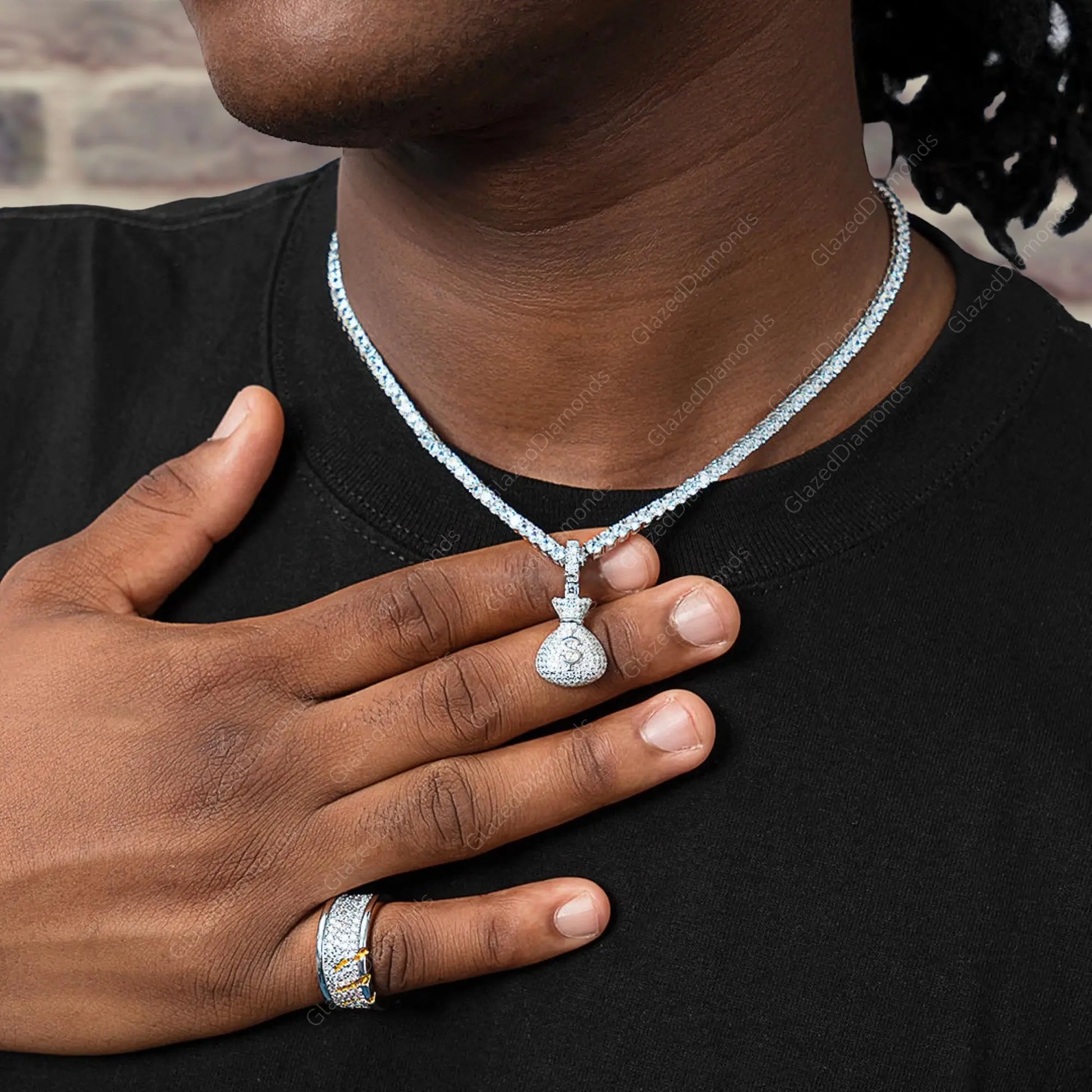 Dollar Sign Customize Pendant