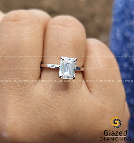 Emerald Cut Engagement Ring