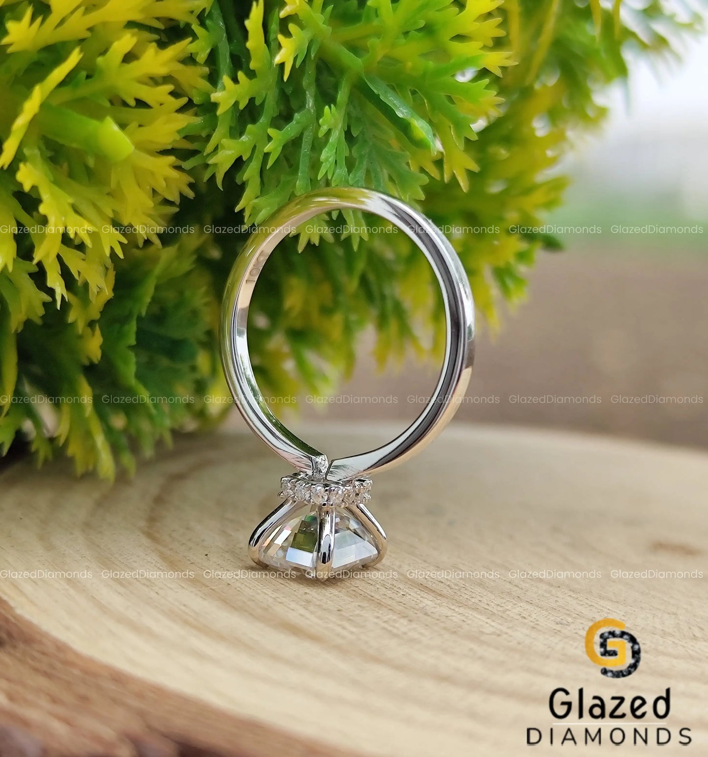 Emerald Cut Ring For women