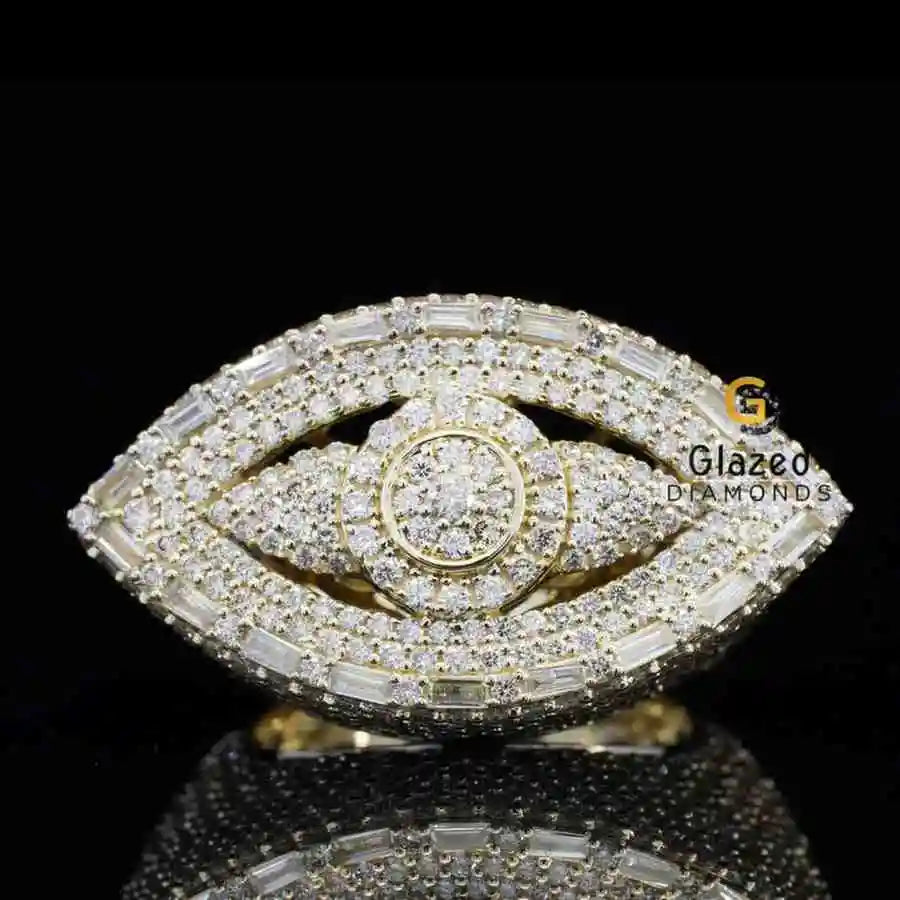 Evil Eye Hip Hop Ring