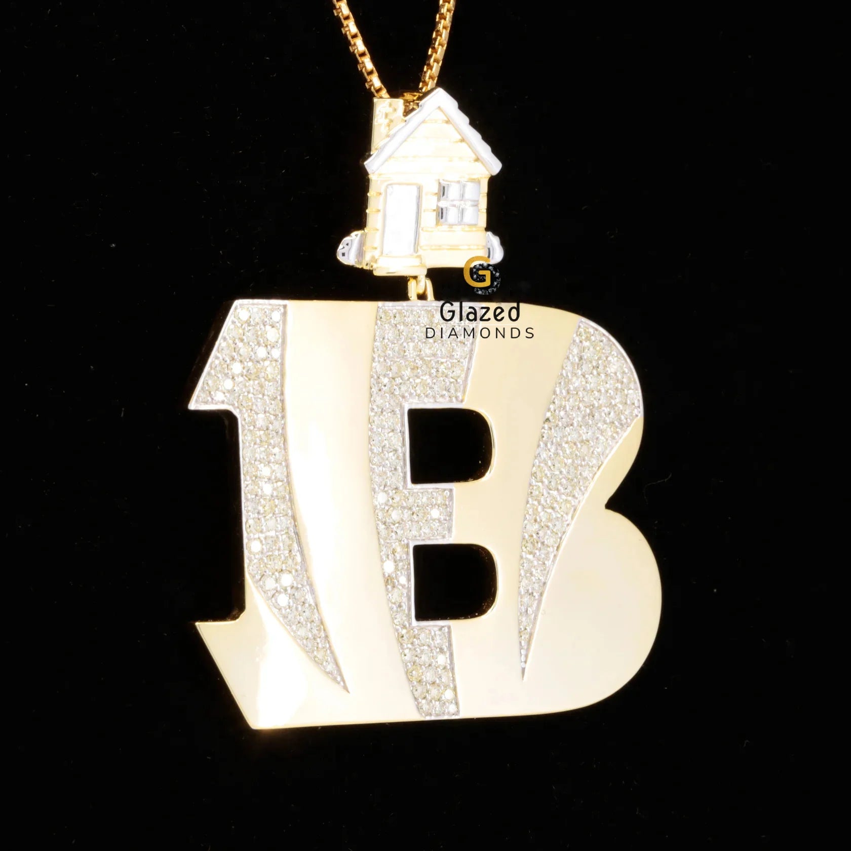 Fancy Letter Pendant