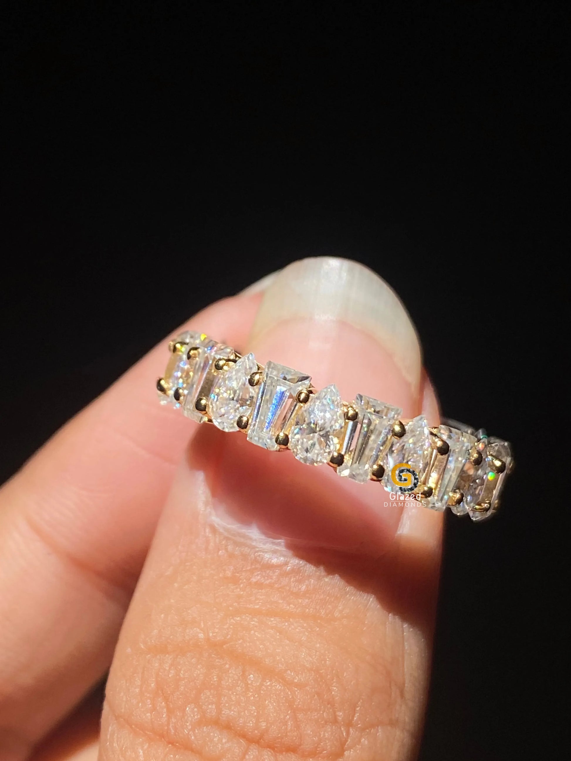 Full Eternity Engagement Band