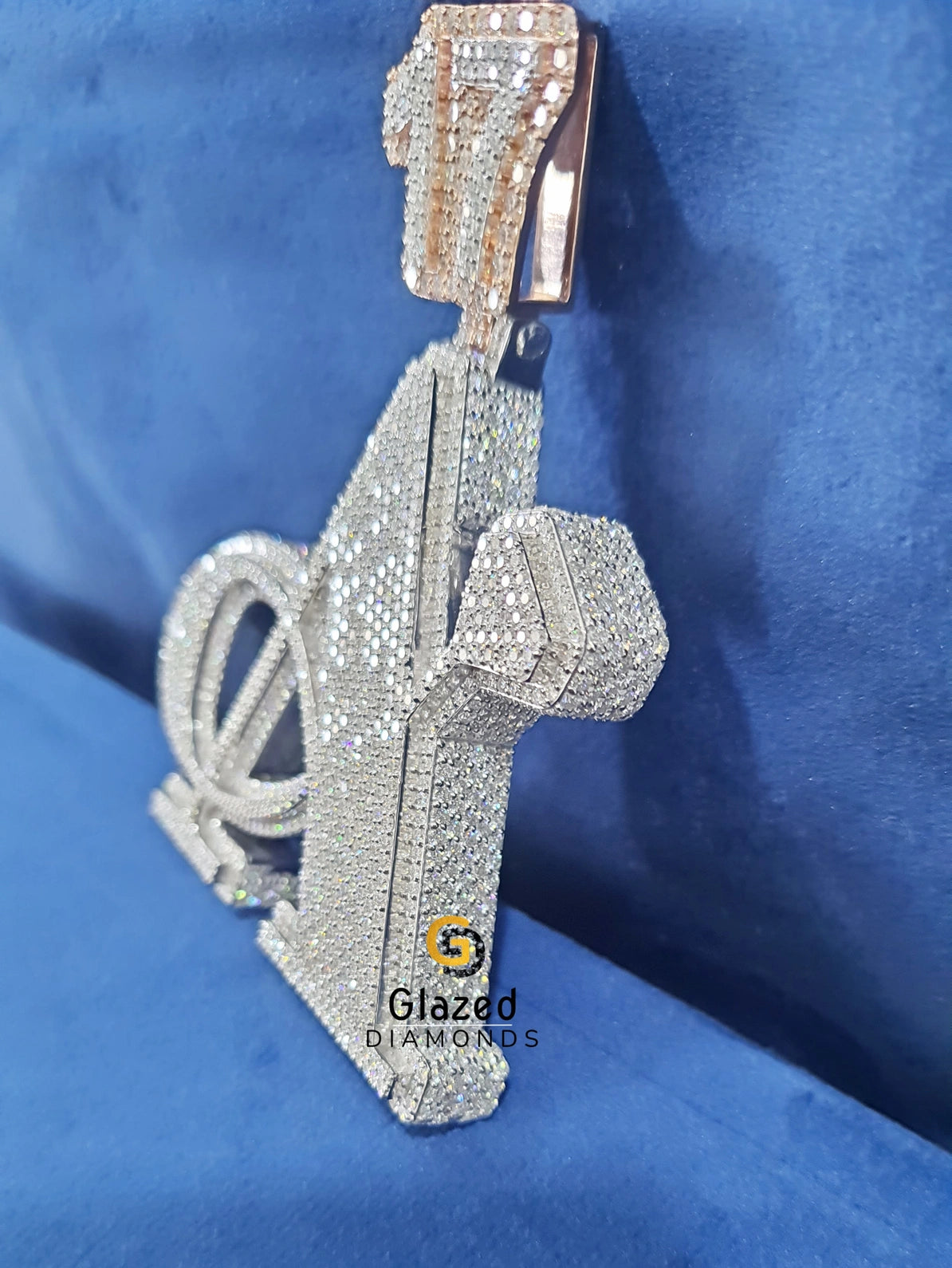 Fully Iced Out Customized Hip Hop Pendant For Men