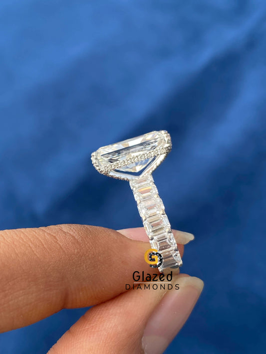 Gorgeous Radiant Cut Engagement Ring For Her