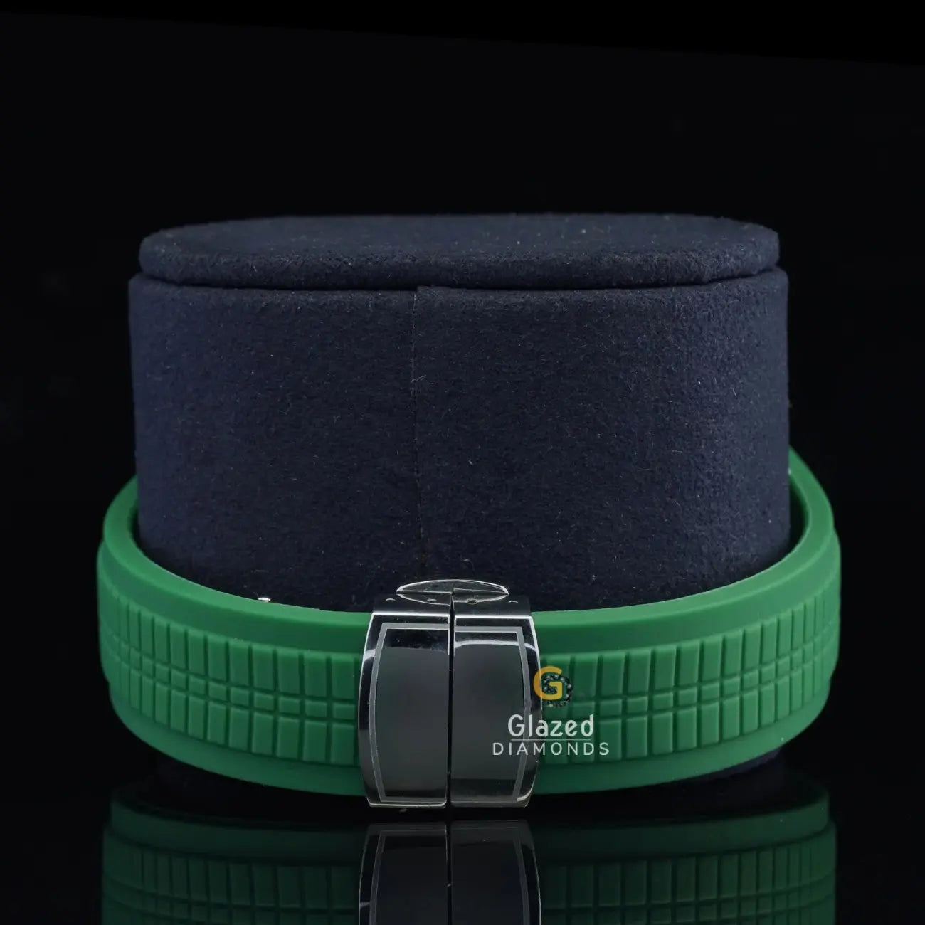 Green Belt Moissanite watch