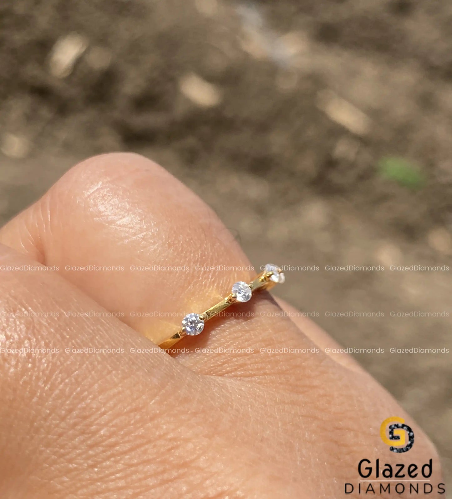 Half eternity band for Women