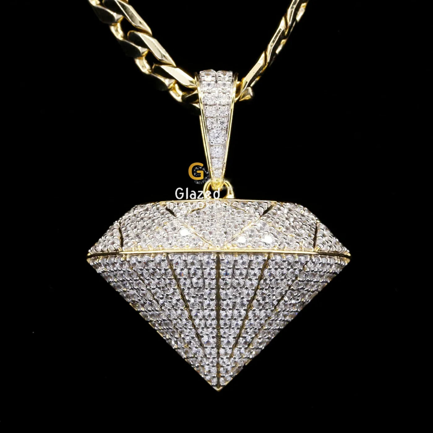 Hip Hop Diamond Pendant For Men