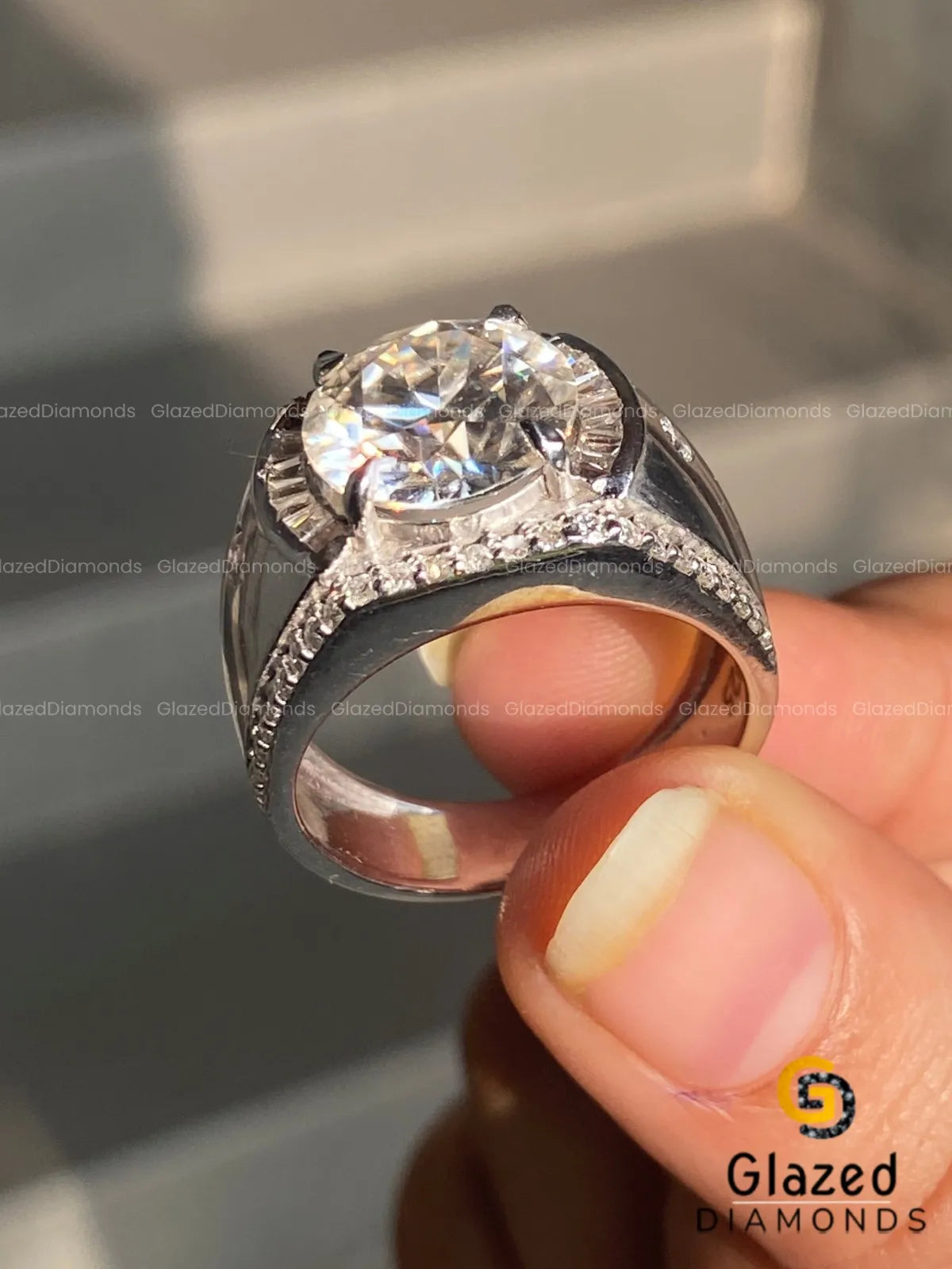 Hip Hop Diamond Ring 2