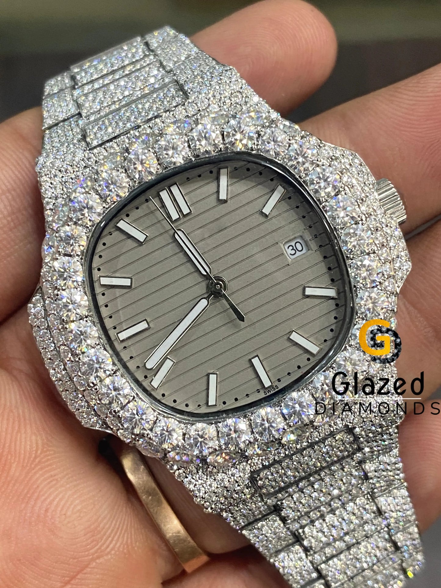 Hip Hop Flooded Watch