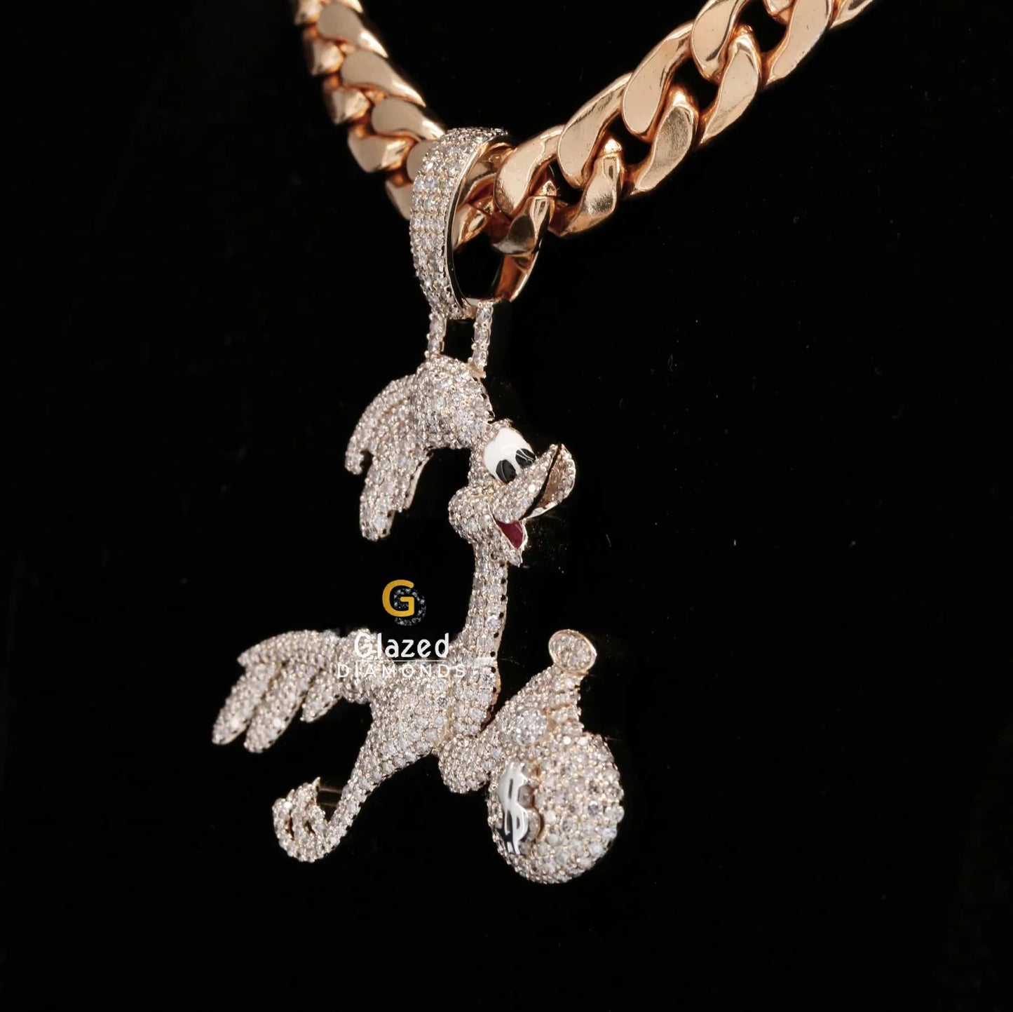 Hip Hop Huck Charm Pendant